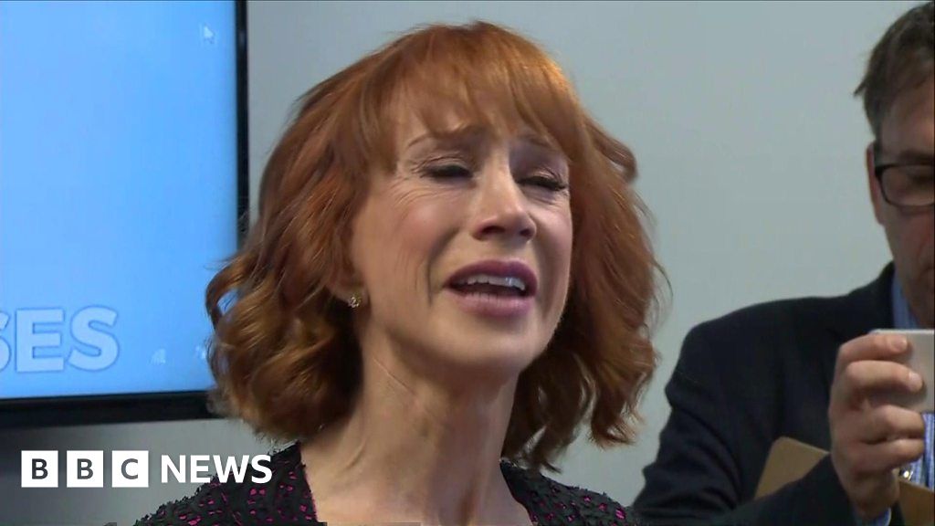 Fired Comedian Kathy Griffin Weeps Trump Broke Me