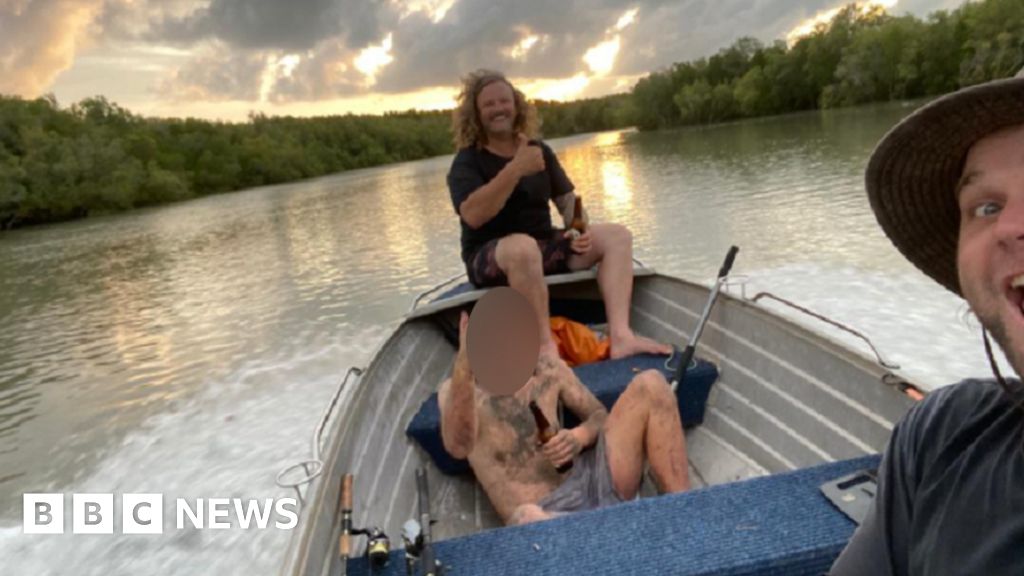 Naked Fugitive Rescued From Mangroves By Australian Fishermen