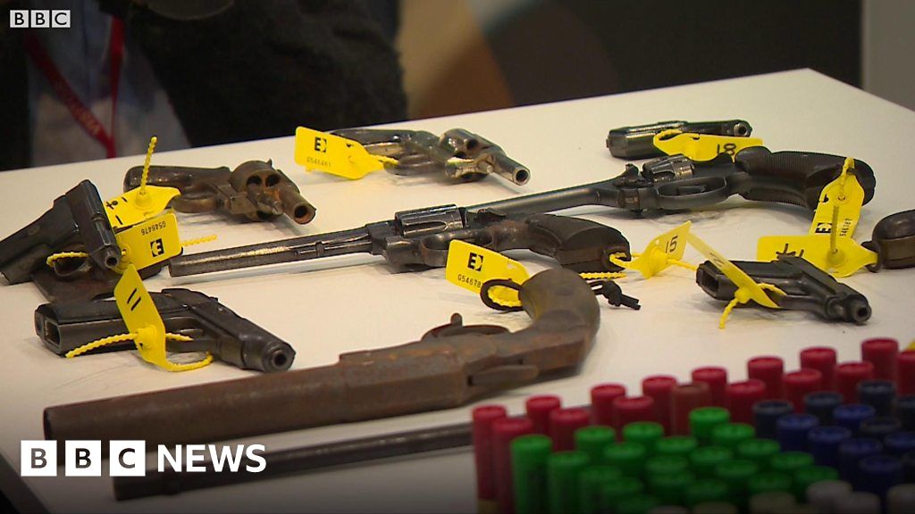 WW2 Flare Gun Among 116 Weapons Surrendered In Amnesty BBC News