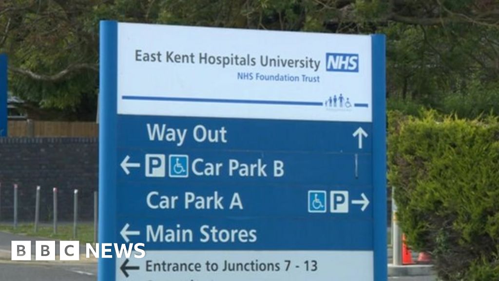 East Kent Nhs Trust Facing Deficit Of M Bbc News