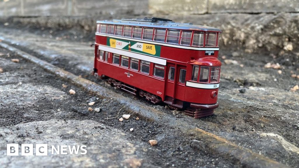 Leeds Tram Tracks Unearthed During City Centre Roadworks