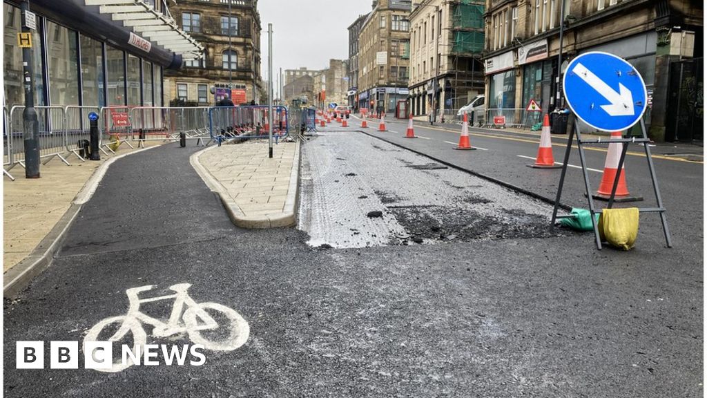 Bradford Work Begins On Busy City Route Cycle Paths