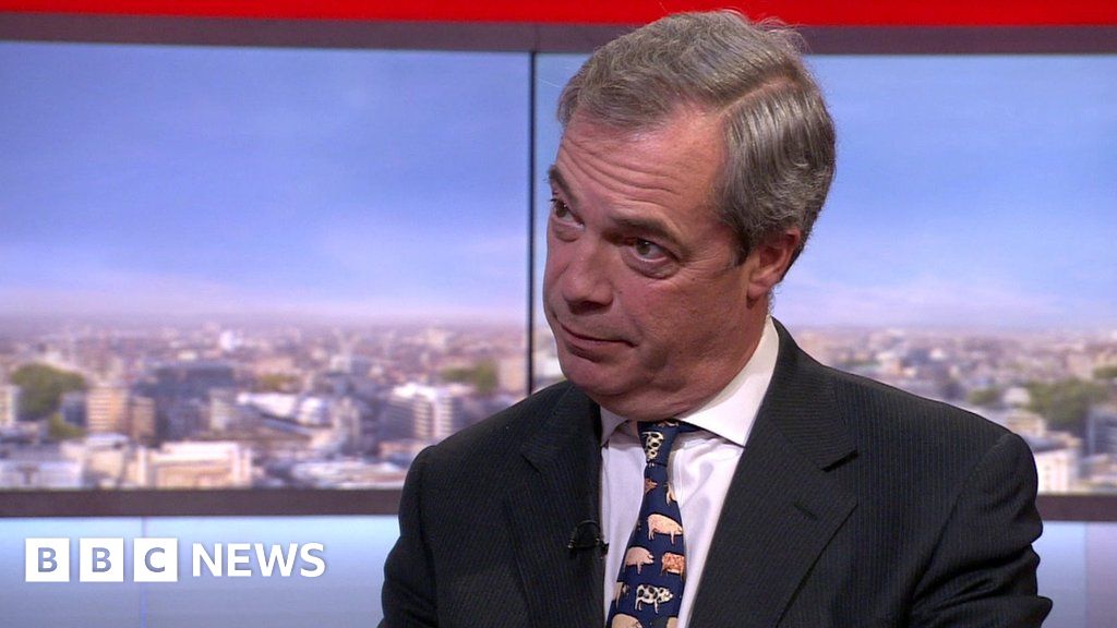 Eu Referendum Who Cares What Us Wants Farage Bbc News