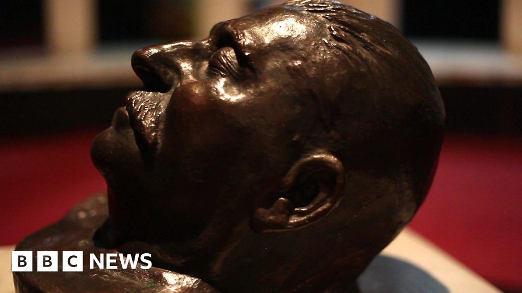 Joseph Stalin Visiting The Museum Marking His Life Bbc News