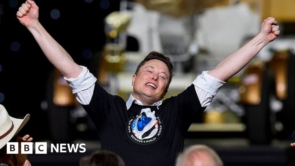 Elon Musk Briefly Becomes Fifth Richest Person BBC News