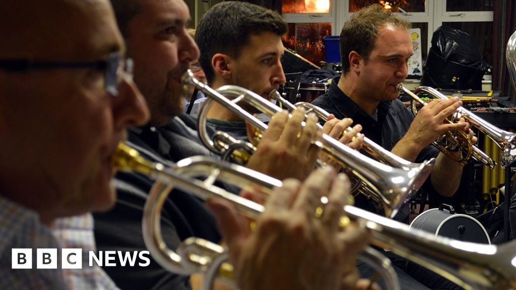 The Brassed Off Band Make A Comeback After Avoiding Closure Again Bbc