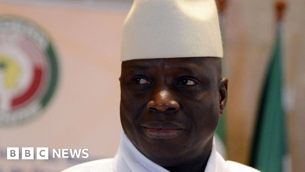 Gambian Ex President Yahya Jammeh Stole 50m From State BBC News