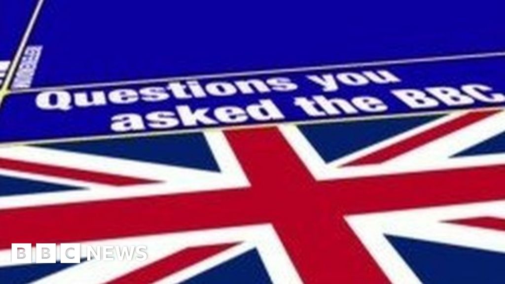 EU Referendum Questions You Asked BBC BBC News