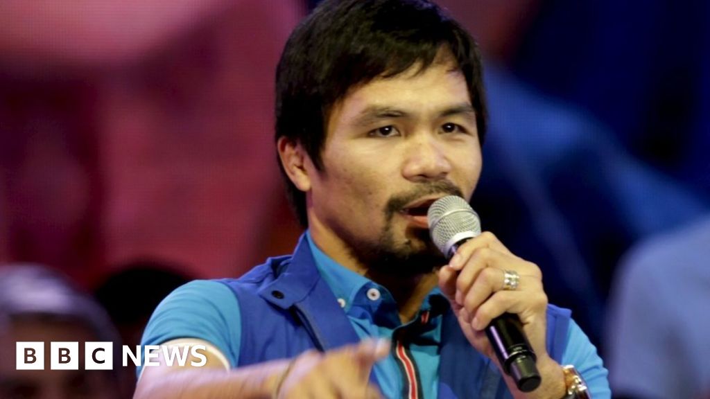 Philippine Boxer Manny Pacquiao Apologises For Gay Slur BBC News