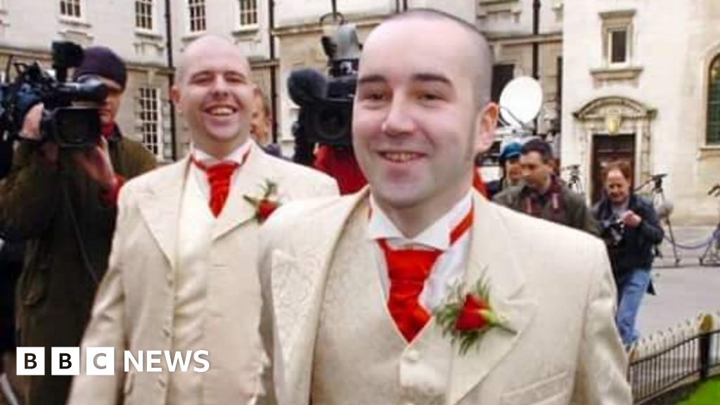 Civil Partnership Conversion For Landmark Gay Couple Bbc News