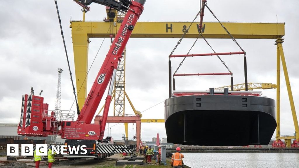 Harland Wolff Delivers First Ship In 20 Years BBC News