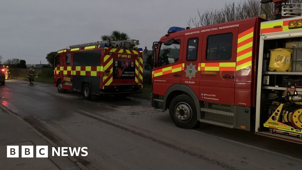 Polzeath Fire Crews Tackle House Blaze