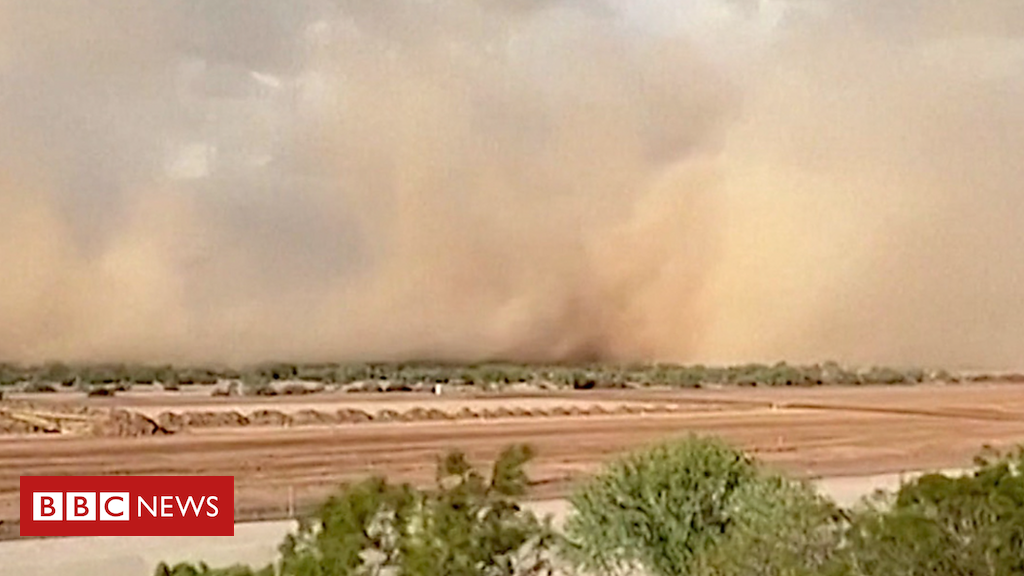 A Impressionante Tempestade De Areia Que Provocou Caos No Sul Dos Eua