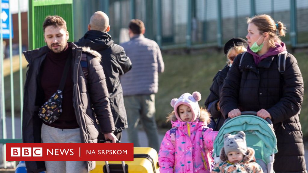 Ukrajina I Rusija Evropa Se Sprema Za Talase Izbeglica Bbc News Na