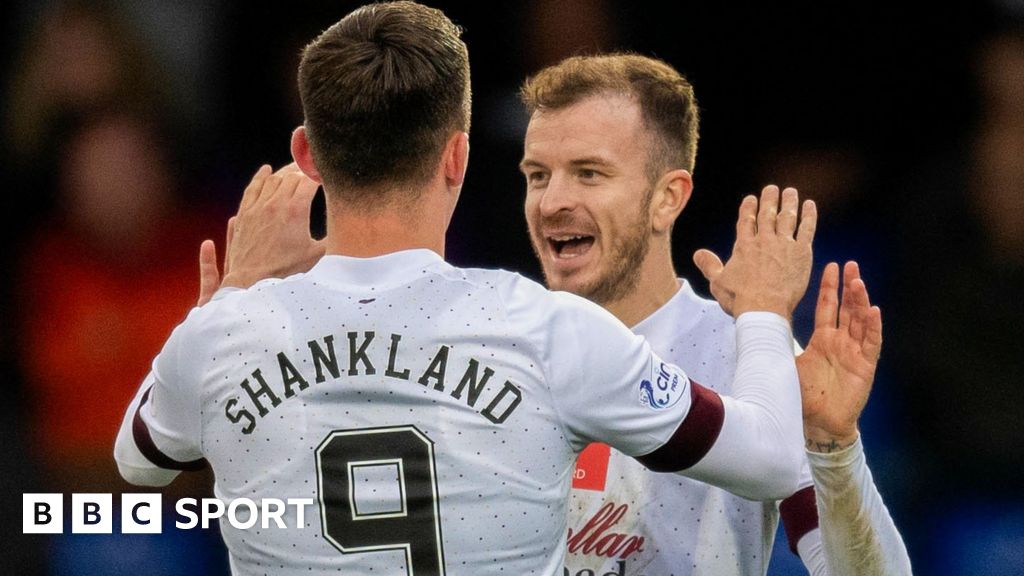 Ross County Hearts Lawrence Shankland Andy Halliday Combine