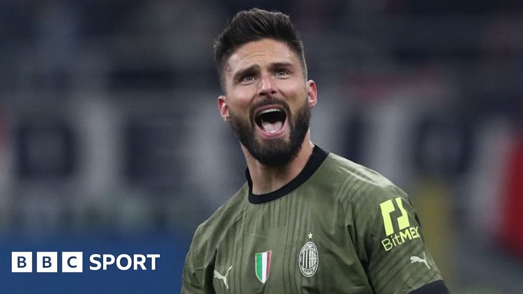 Ac Milan Torino Olivier Giroud Scores Decisive Goal To End Seven