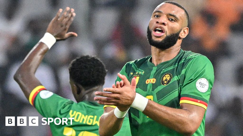 Afcon Cameroon Guinea Indomitable Lions Held By Man