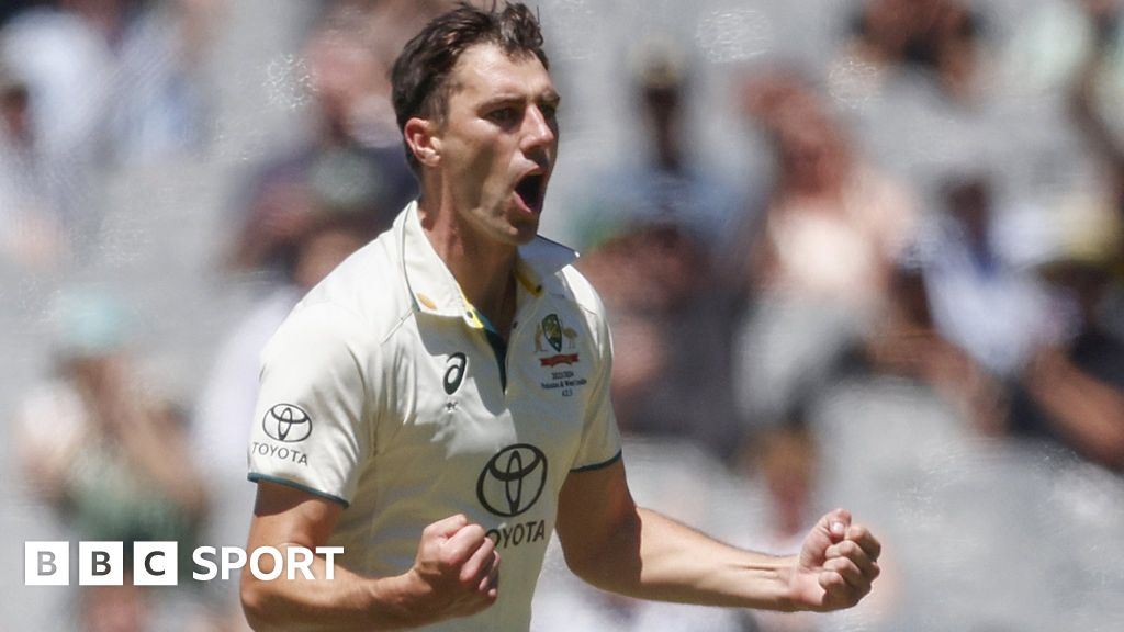 Australia V Pakistan Pat Cummins Takes Wickets In Second Test To