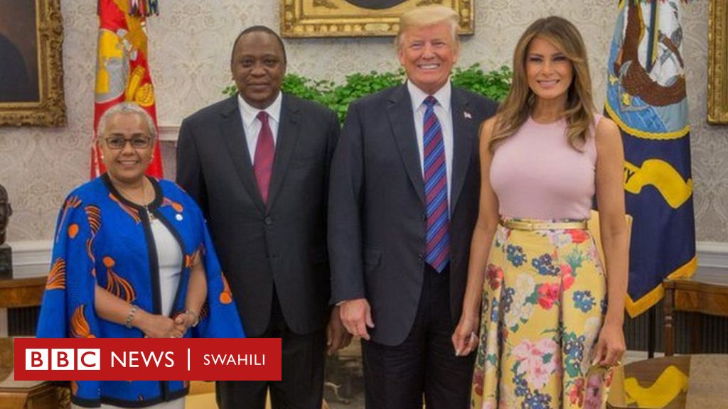 Kwa Picha Mkutano Wa Uhuru Kenyatta Na Donald Trump White House