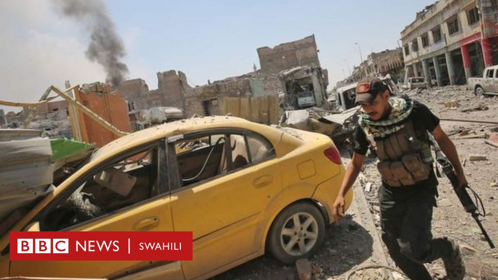 Muungano Wa Majeshi Ya Marekani Yaukomboa Mji Wa Mosul Bbc News Swahili