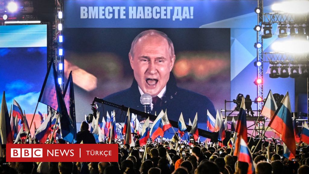 Putin Ukrayna N N D Rt B Lgesini Ilhak Ettiklerini A Klad Bbc News