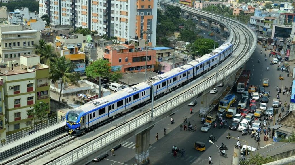 chennai-becomes-sixth-indian-city-with-metro-railway-bbc-news