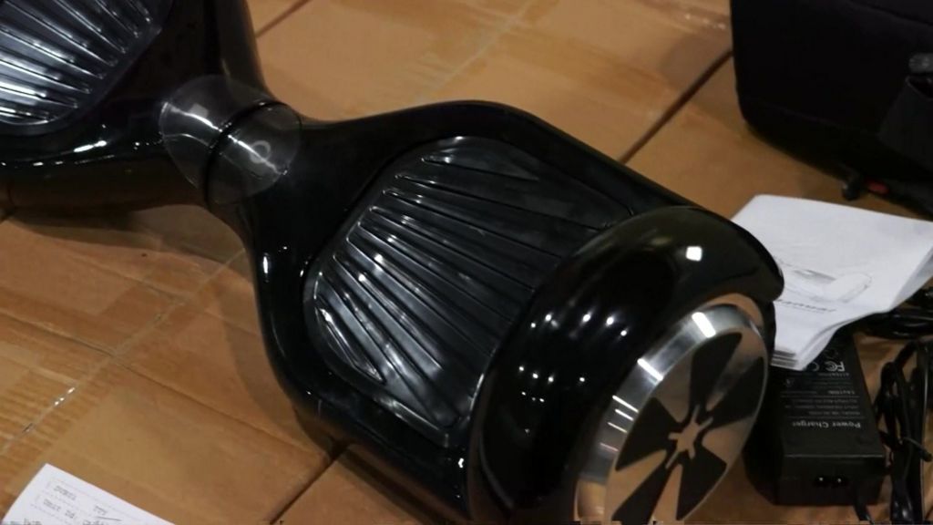 VIDEO: Fire risks from imitation hoverboards