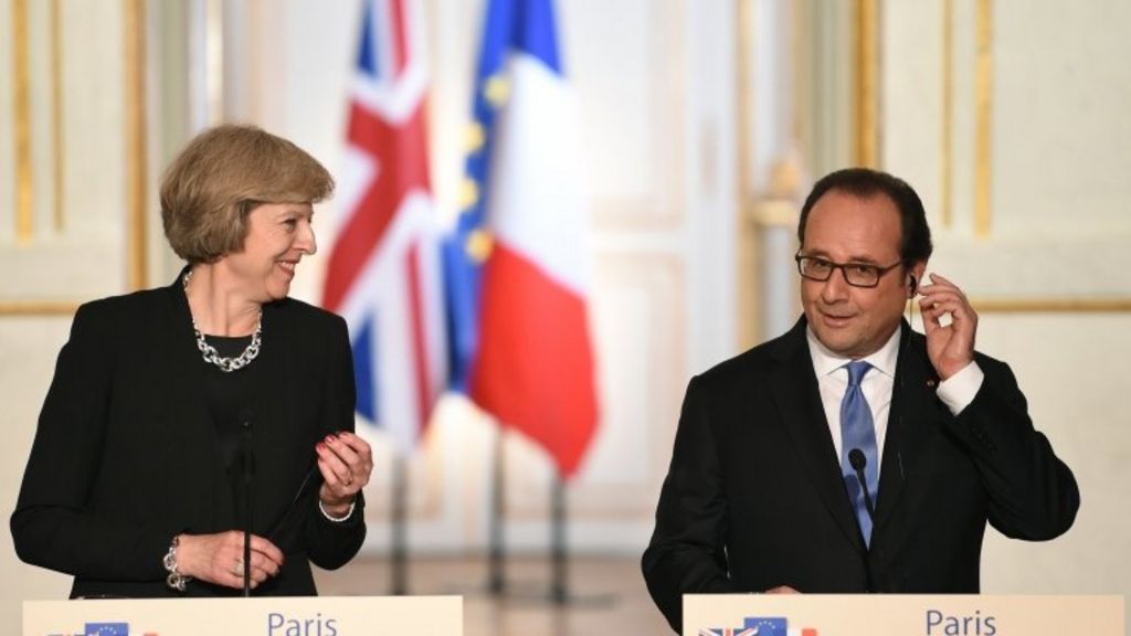 Hollande urges UK to start Brexit talks as soon as possible