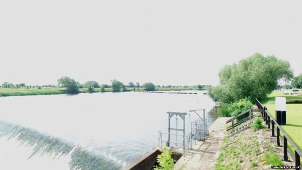 VIDEO: Trust uses drone to inspect weir