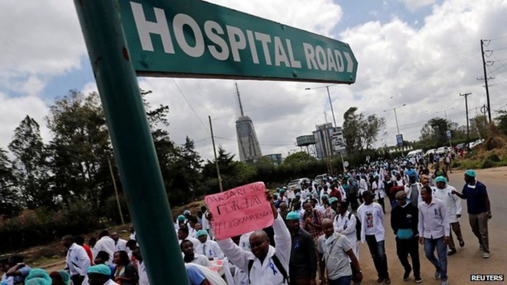 Kenya strike: Patient's brother says strike is "inhumane"