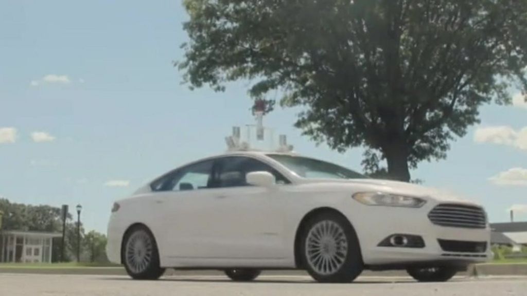 Ford demonstrates its self-driving car