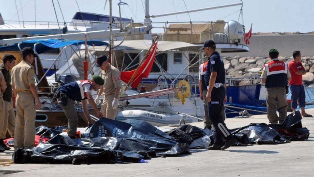 Migrant Crisis 17 People Drown After Boat Sinks Off Turkish Coast