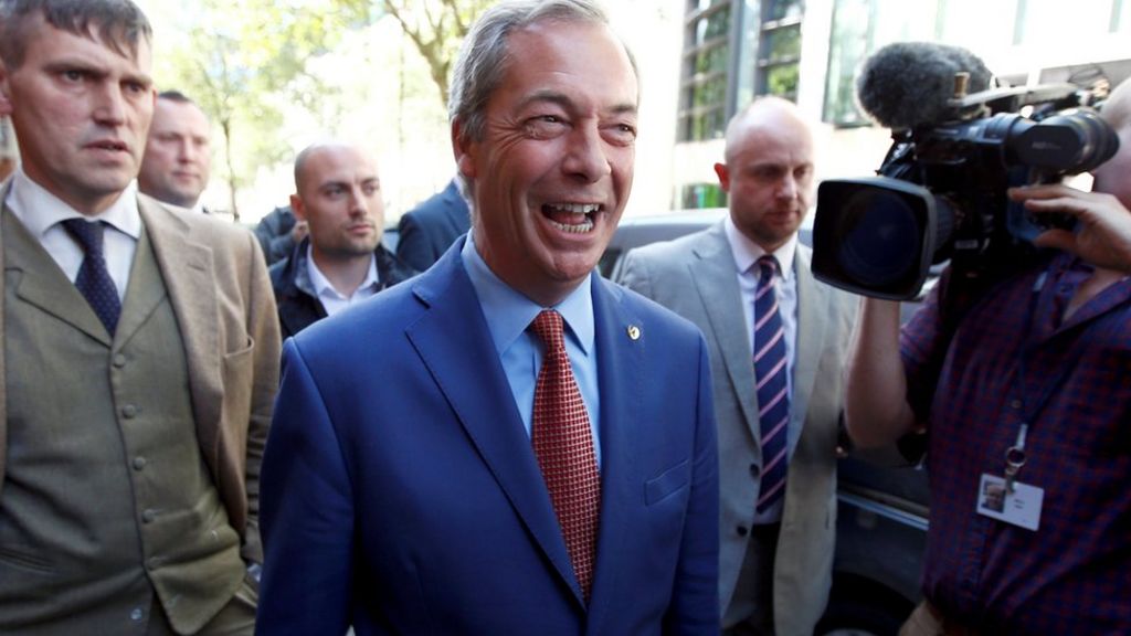 UKIP MEPs vie to replace Farage as leader