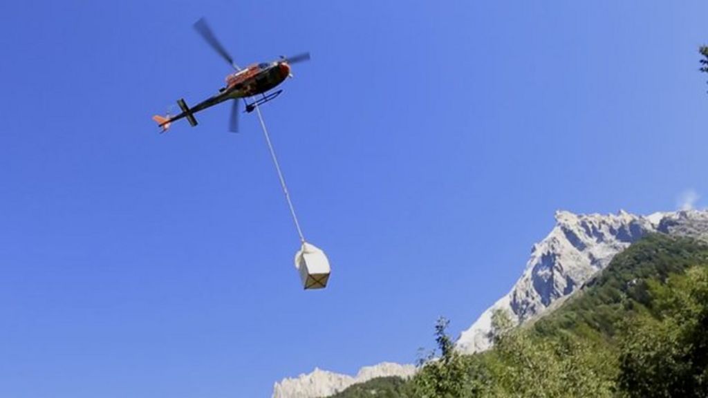 Endangered glaciers: Alpine ice begins Antarctic voyage