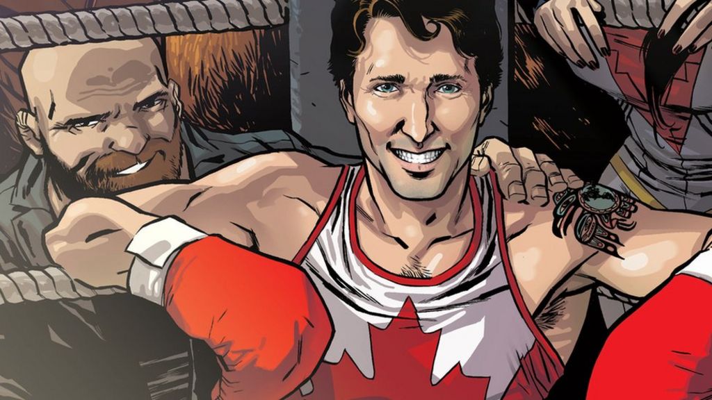 Justin Trudeau gets comic book treatment in Marvel tale