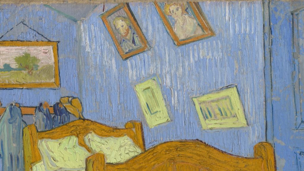 Van Gogh's bedroom gets digital makeover
