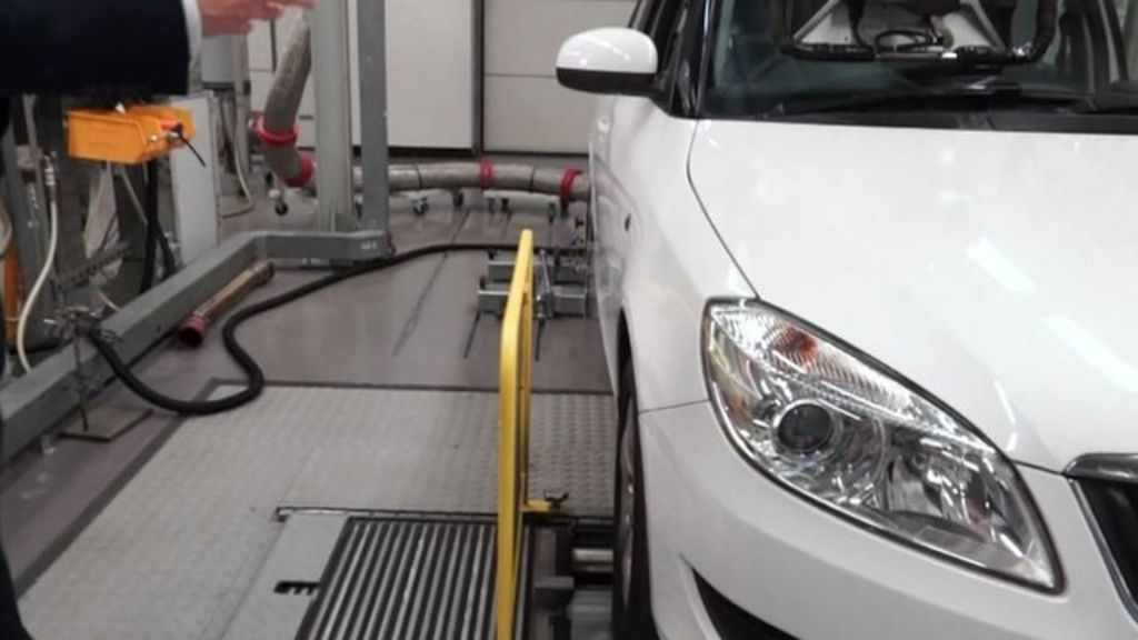 VIDEO: Inside a car emissions testing lab