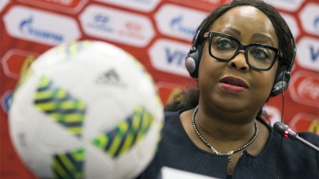 Football's first lady