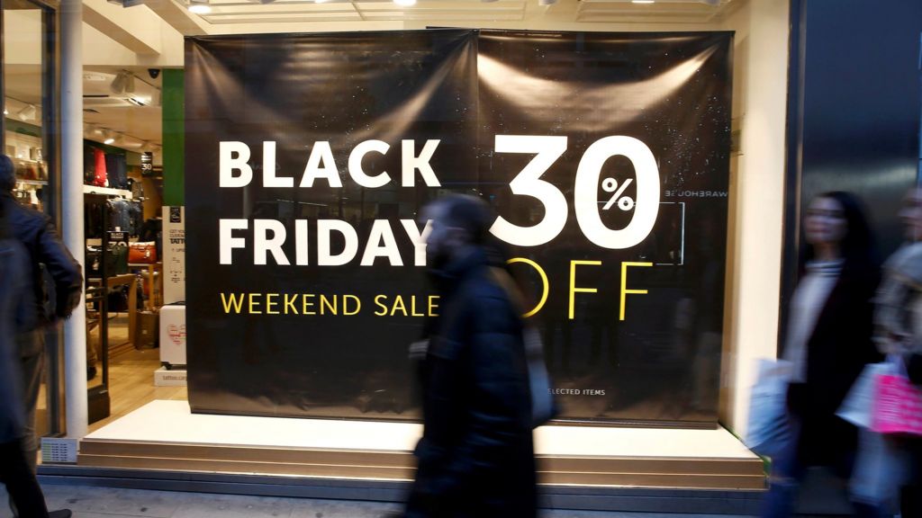 Black Friday 'online sales rise by 12% from last year'