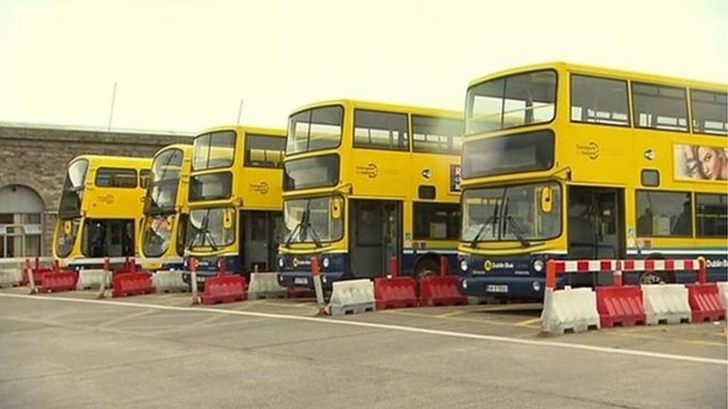 Dublin Bus strike: Thousands affected by fifth day of action