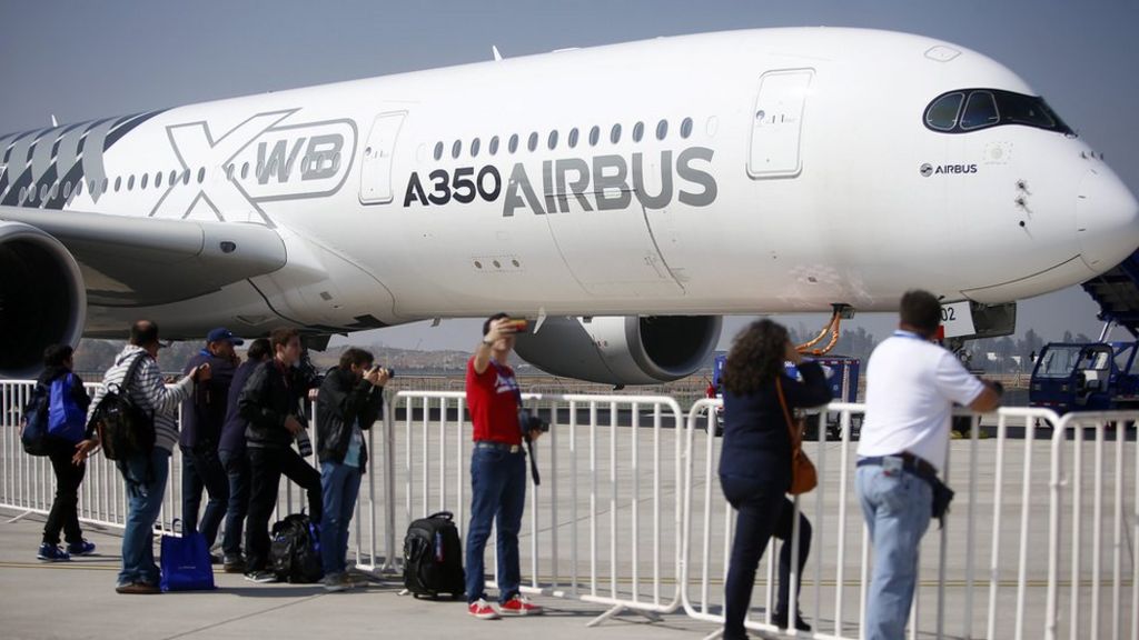 UK freezes Airbus export support
