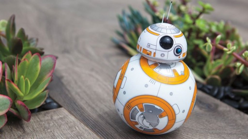 VIDEO: BB-8 Star Wars toy spins into action