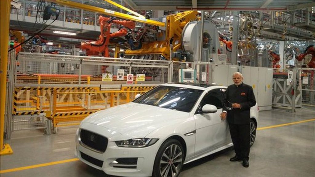 India's premier praises car maker