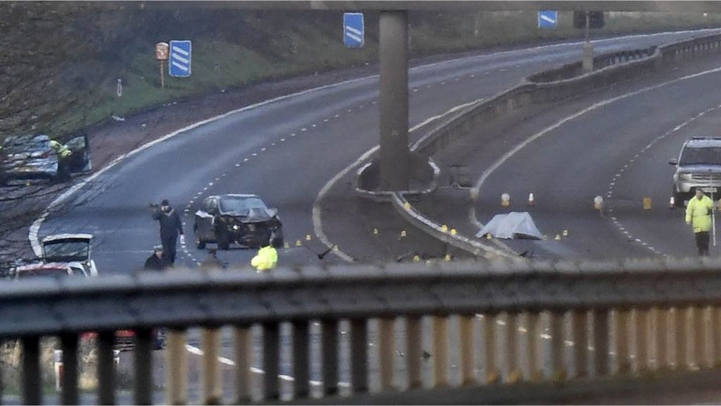 Man dies in County Antrim motorway crash