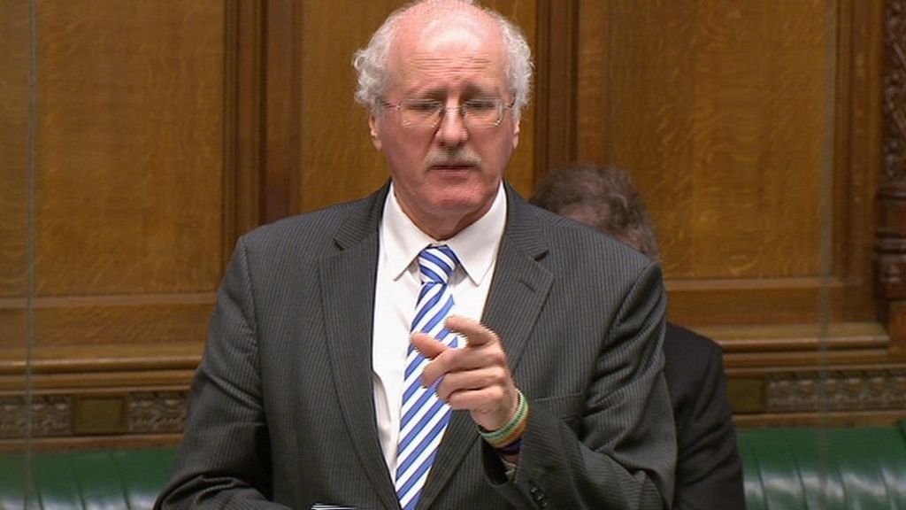 Jim Shannon cries recalling cousin's death to MPs