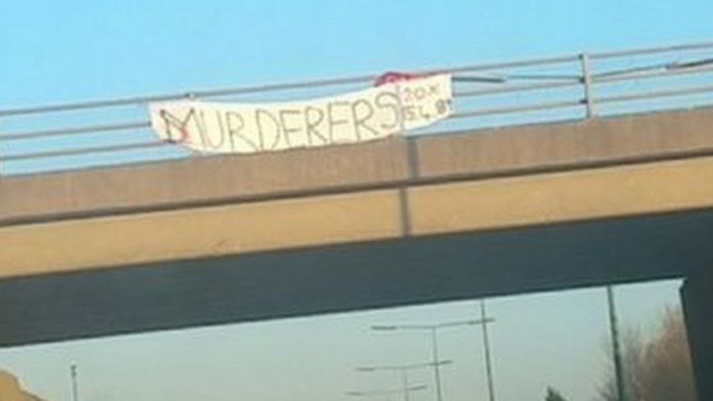 Man Utd fans sentenced over 'obscene' Hillsborough banner