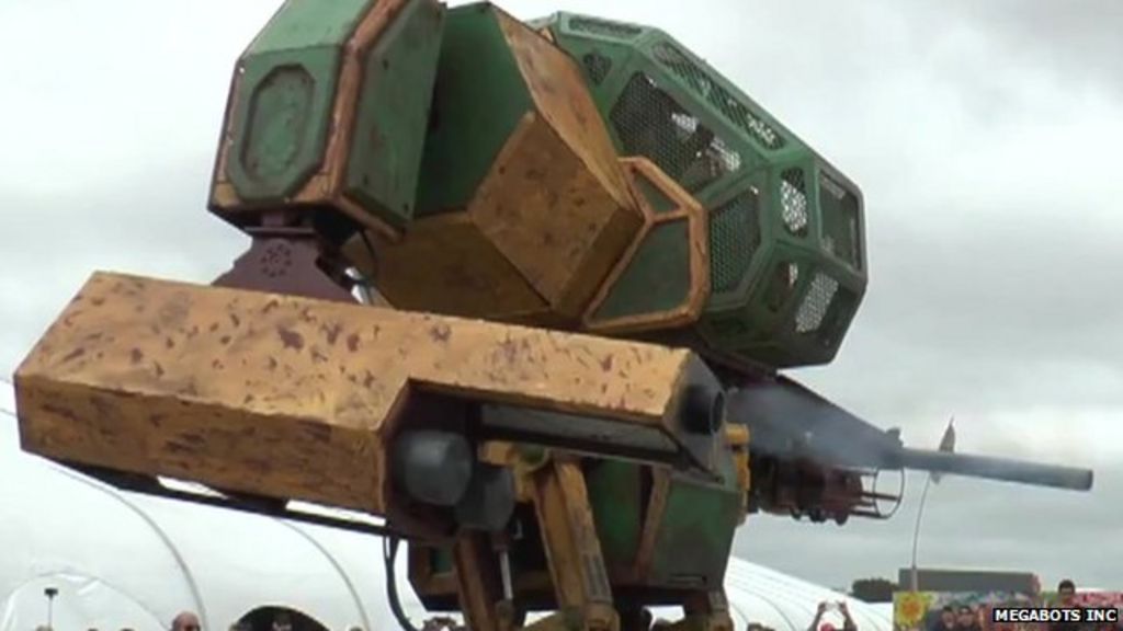 VIDEO: Inventors propose giant robot duel