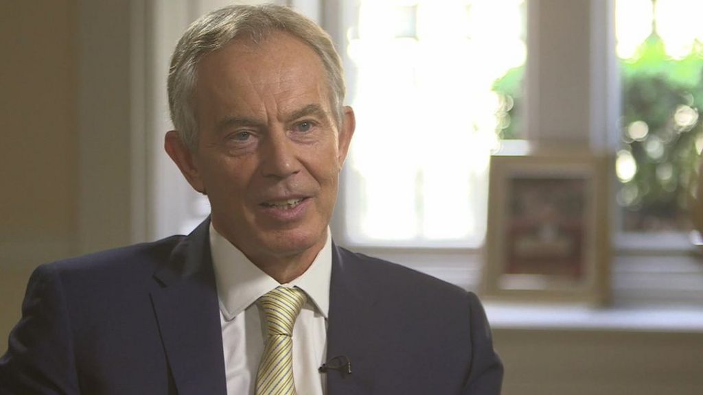 Blair warns against Corbyn 'experiment'