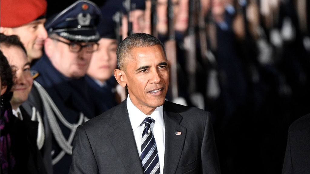 Obama defends globalisation on Germany visit