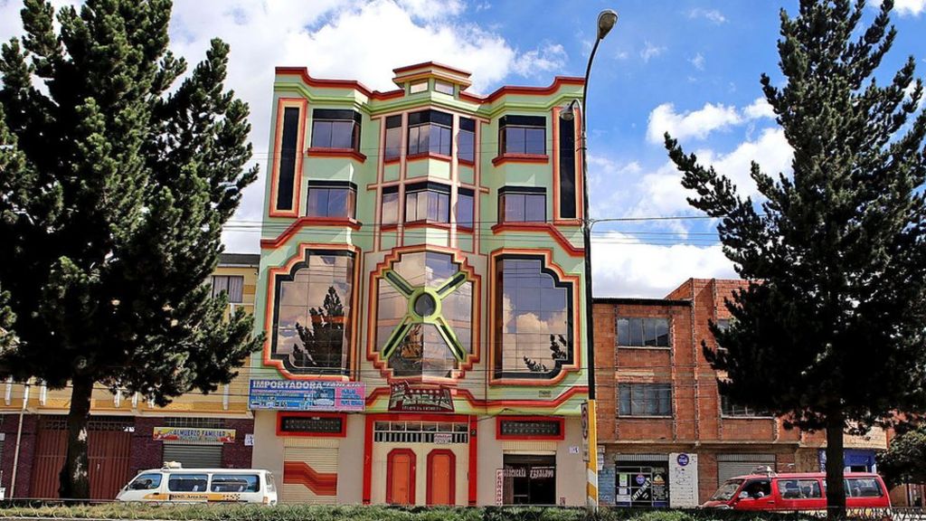In pictures Bolivia's colourful Andean mansions BBC News